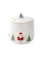 Easylife Christmas Vase Porcelain Multicolour L15xW11cm.