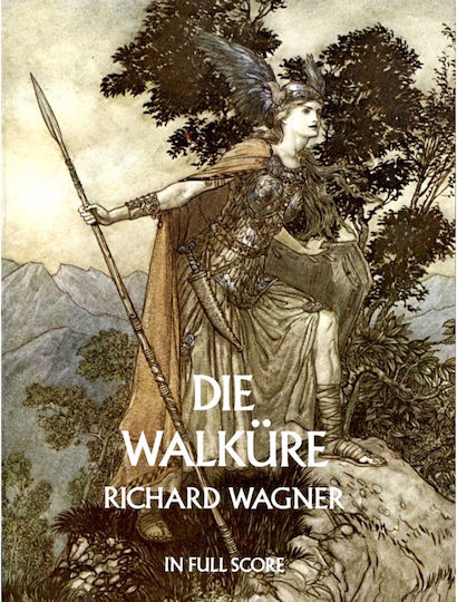 Dover Publications Wagner Richard Die Walkure Βαλκυρία Full Score