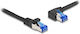 DeLock S/FTP Kat.6a (Gigabit) Netzwerkkabel Ethernet 2m Schwarzes