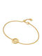 Michael Kors Women's Bracelet made of Silver Gold Plated