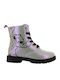 Lilo & Stitch Kids Boots with Laces Gray