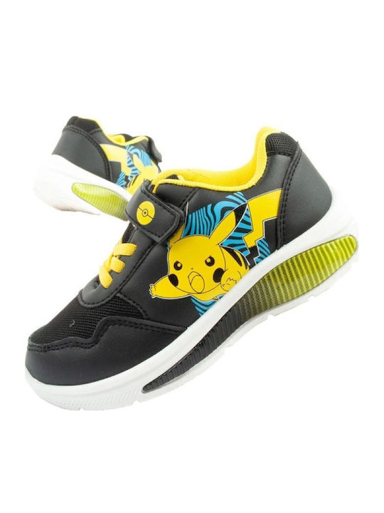 Kids Sneakers with Scratch Black