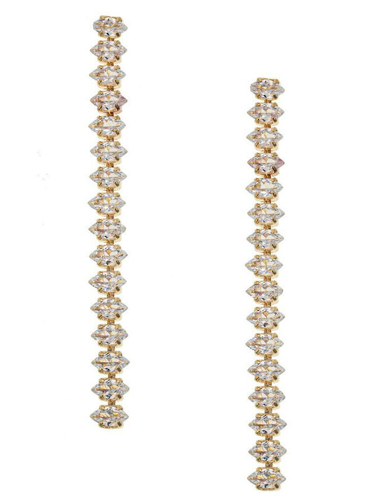 FantazyStores Earrings made of Steel Gold Plated