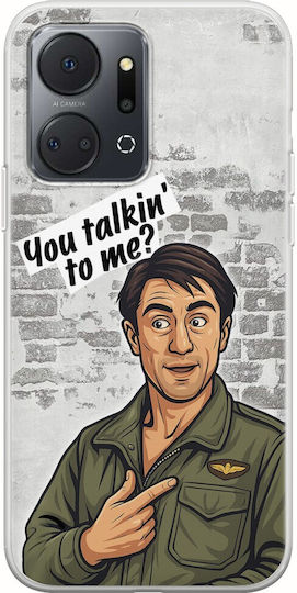 Epic Quotes You Talkin' To Me Honor X7a Flexible TPU Transparent Silicone