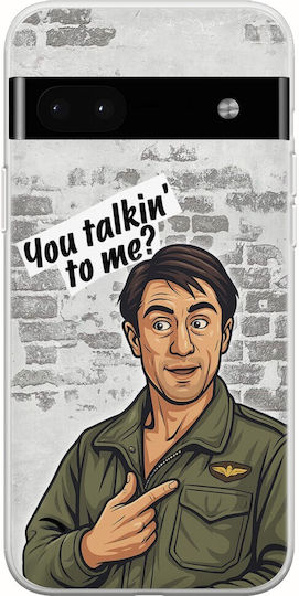 Epic Quotes You Talkin' To Me? Google Pixel 6a 5g Flexible Tpu Διάφανη Σιλικόνη