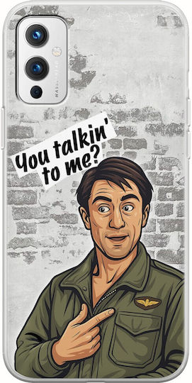 Epic Quotes You Talkin' To Me? OnePlus 9 Flexible TPU Transparent Silicone