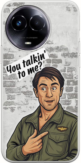 Epic Quotes You Talkin' To Me? Realme 11 5G Flexible TPU Transparent Silicone