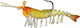Ryuji Ayu Shrimp – Silikon-Garnele 7,5cm Jighead 7,2g 4 Farben #6