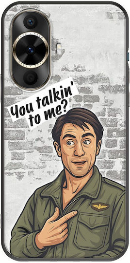 Epic Quotes You Talkin' To Me? Huawei Nova 12s Black TPU Black Silicone