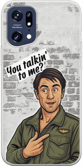 Epic Quotes You Talkin' To Me? Oppo Find X5 Pro 5g Flexible Tpu Διάφανη Σιλικόνη