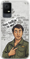 Epic Quotes You Talkin' To Me? Tcl 406 Flexible Tpu Διάφανη Σιλικόνη