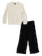 Kids' Set with Pants Winter 2pcs Ecru