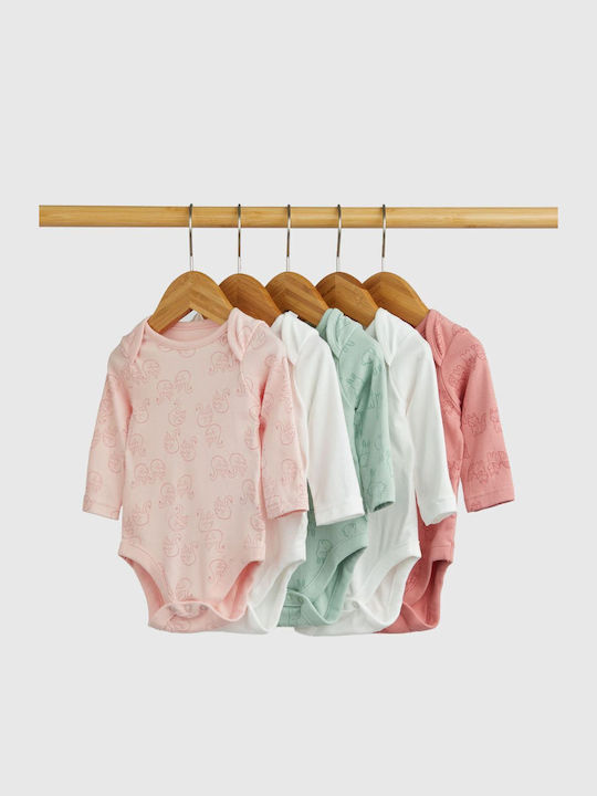 Mothercare Long-Sleeved Multicolour 5pcs