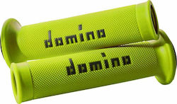 Domino Γκριπ Τιμόνι 22mm Μήκος:12,7cm Moto Gp Diamond Knurled Flange Universal A01041c4050b7-0 Κίτρινο