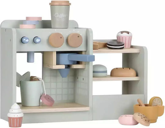 Little Dutch Wooden Coffee Shop for Ages 3+