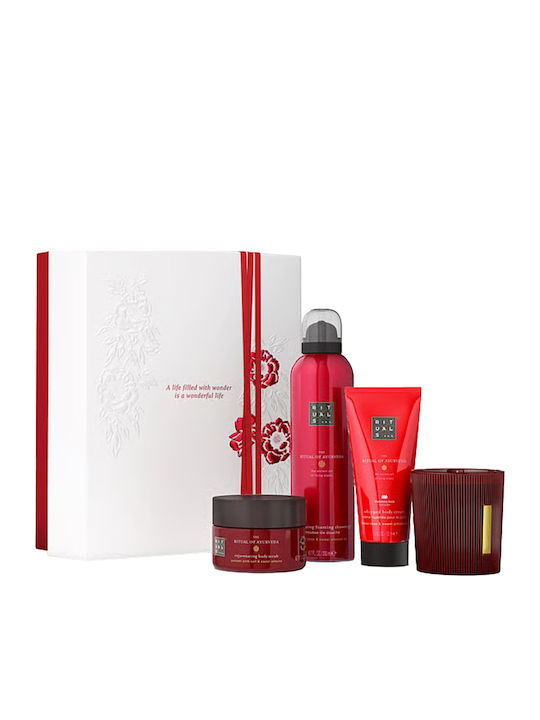 Rituals The Ritual Of Ayurveda Σετ Περιποίησης για Καθαρισμό Σώματος 4τμχ