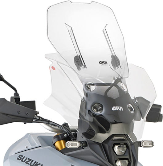 Windschutzscheibe WRS Sport Für Transalp 700 – Transparent, 4 Mm PMMA-Plexiglas, Made In Italy