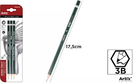 Zeichenbleistift Artix Pp826-3b Paket 3 Stücke
