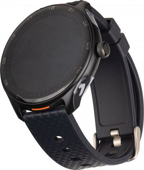 Infinix Xwatch N4 47mm με Παλμογράφο (Μαύρο)