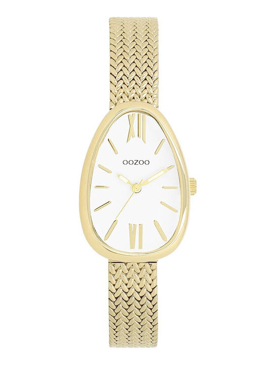 Oozoo Women's Watch 24mm Battery with Gold Meta...