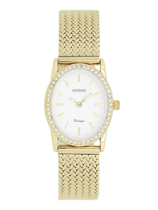 Oozoo Women's Watch 28mm Battery with Gold Meta...