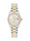 Jcou Women's Watch with Gold Metal Bracelet