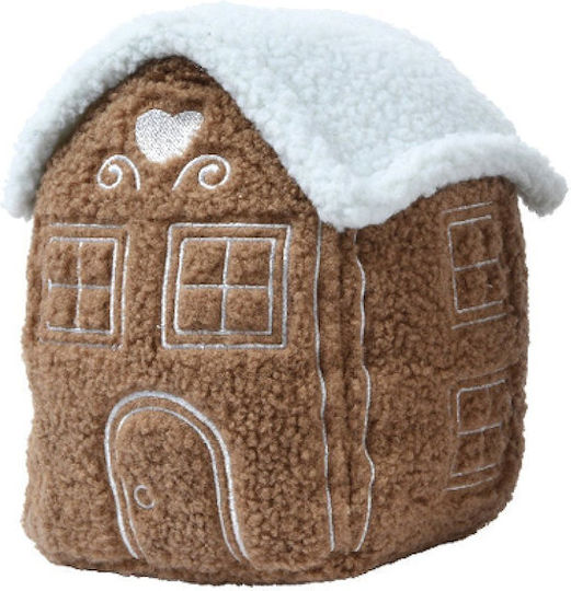 Спирачка за Врати Дървена Текстилна Gingerbread House 19.5x18.2x24cm Модел 2 Kaeming