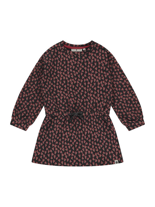 Rochie pentru Copii Rochie de fete Mânecă lungă Black