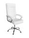 Polihome Viridian Executive Office Chair with White Arms