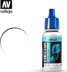 Mecha Color Vallejo 17ml Pure White 69001 Mecha Color Vallejo 17ml Pure White 69001