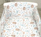 Amy Baby Crib Bedding Set 3pcs Blue