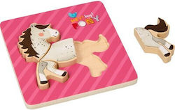 Kinderpuzzle Abgesteckt Pony Die Spiegelburg