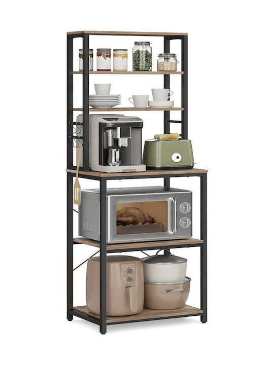 Vasagle Kitchen Rack Metal Gray 40x40x60cm