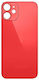 Back Cover Glass Πίσω Καπάκι Apple Iphone 12 Mini Κόκκινο