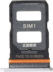 Υποδοχή Κάρτας Dual Sim Dual Sim Tray Xiaomi Redmi Note 12 Pro Plus 5g Dual Card Silver Υποδοχή Κάρτας Dual Sim Dual Sim Tray Xiaomi Redmi Note 12 Pro Plus 5g Dual Card Silver