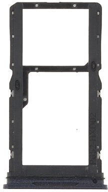 Dual Sim Card Slot Dual Sim Tray Motorola Moto G84 Midnight Black