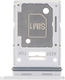 Dual SIM SD Card Slot Dual SIM Tray SD Card Samsung Galaxy A54 5G A546 Dual Card Silver