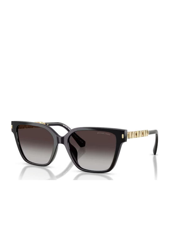 Michael Kors Piedmont Women's Sunglasses with Black Plastic Frame and Gray Gradient Lens MK2263U 30058G