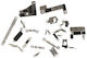 Set De Componente Metalice Metal Brackets Set iPhone 15 Plus