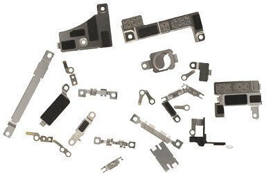 Set De Componente Metalice Metal Brackets Set iPhone 15 Plus