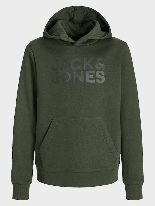 Jack & Jones Παιδικό Φούτερ με Κουκούλα και Τσέ...