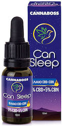 Cannaboss Cannadrops Can Sleep Масло Канабис в Капки с 5% CBD & с 5% CBG 10мл