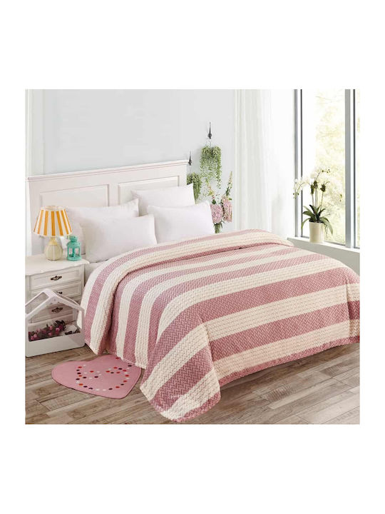 Lucktora Pop Κουβέρτα Fleece Υπέρδιπλη 220x240ε...