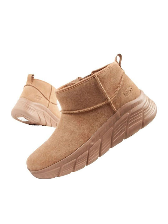 Skechers Дамски Планински Боти Кафяви