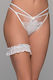 Milena by Paris Garters With Beige Lace