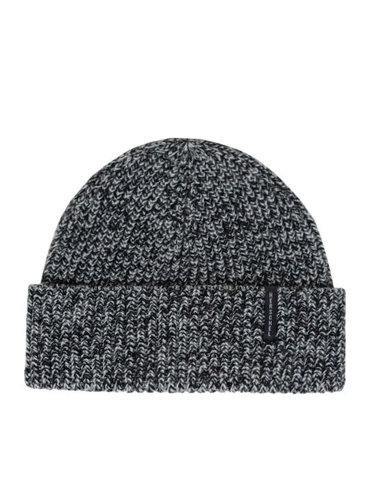 Beanie Unisex Beanie Knitted in Gray color
