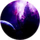 Ilike Universal Holder Pop Socket Universal Pop Holder Cosmos Purple Iliunph15