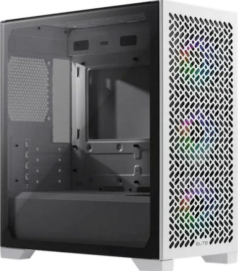 CoolerMaster Elite 302 Midi Tower Κουτί Υπολογιστή Λευκό