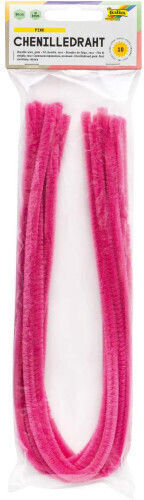 Σύρμα Πίπας Folia Pink Ø 8,0mm 50cm Σετ 10τεμ