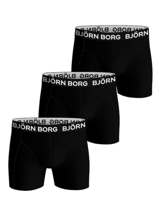 Björn Borg Men's Boxers Black 3Pack